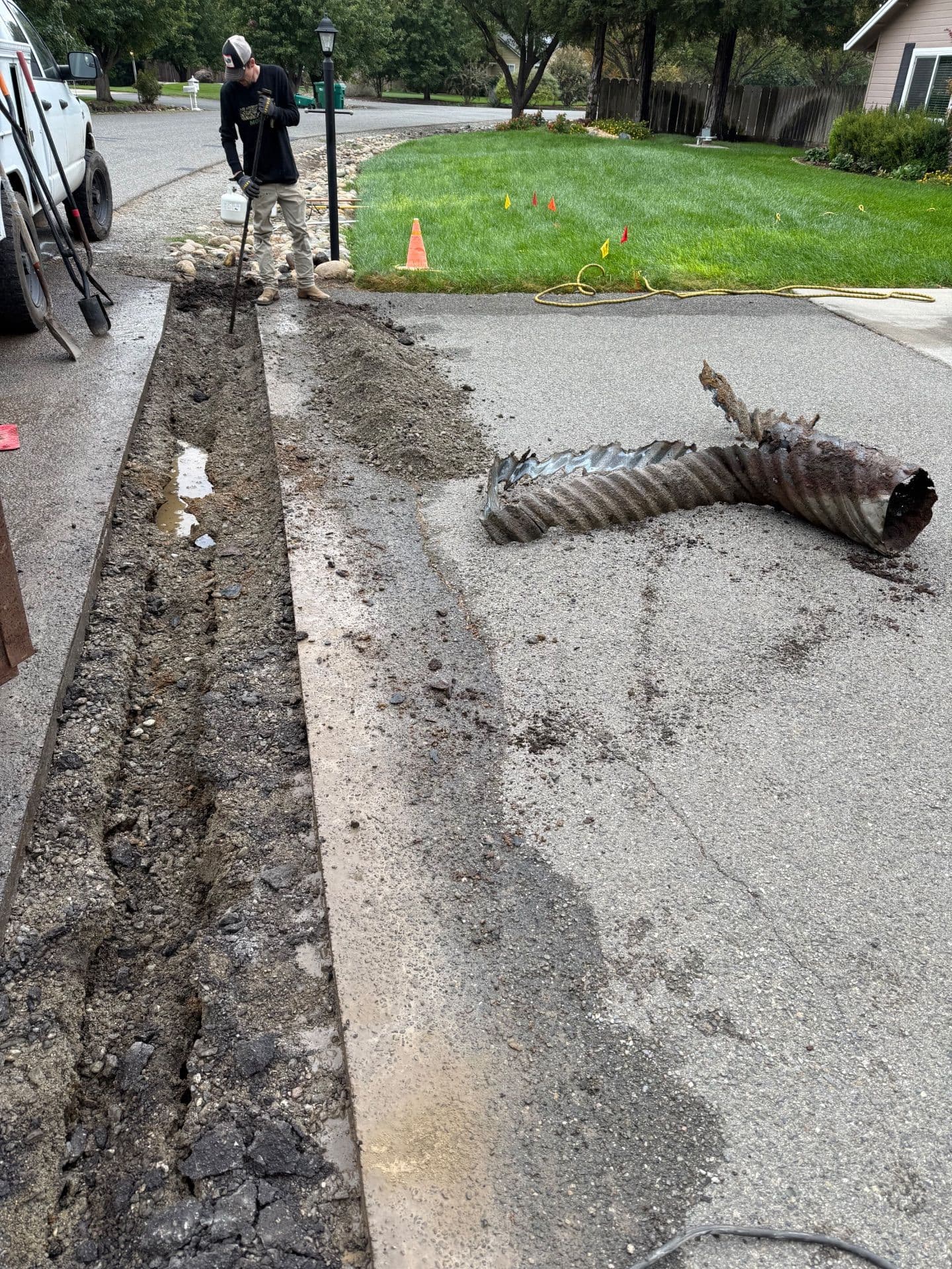 Driveway Drainage Upgrade
