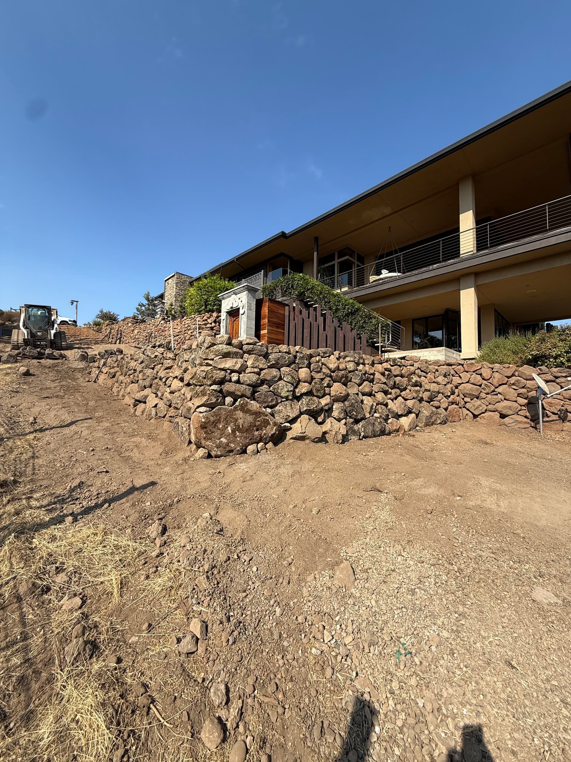 Gallery photos for Hand Stacked Retaining Walls in Chico: Image #2