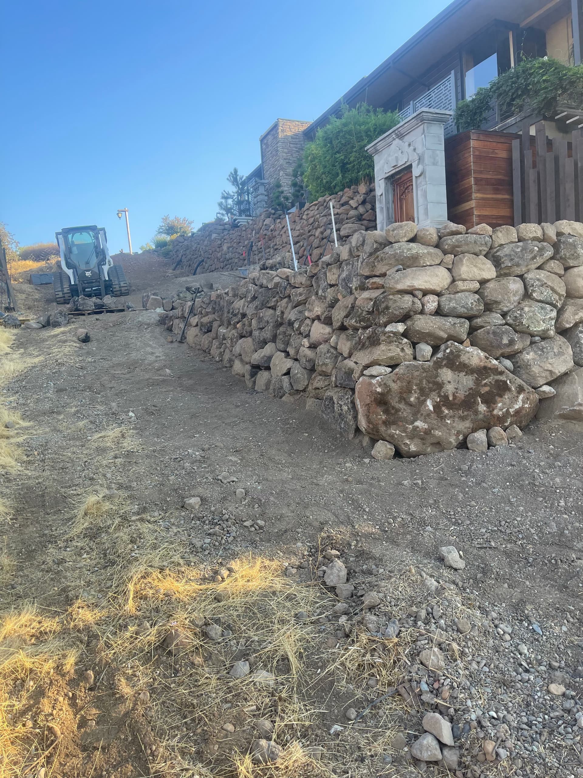 Gallery photos for Hand Stacked Retaining Walls in Chico: Image #3