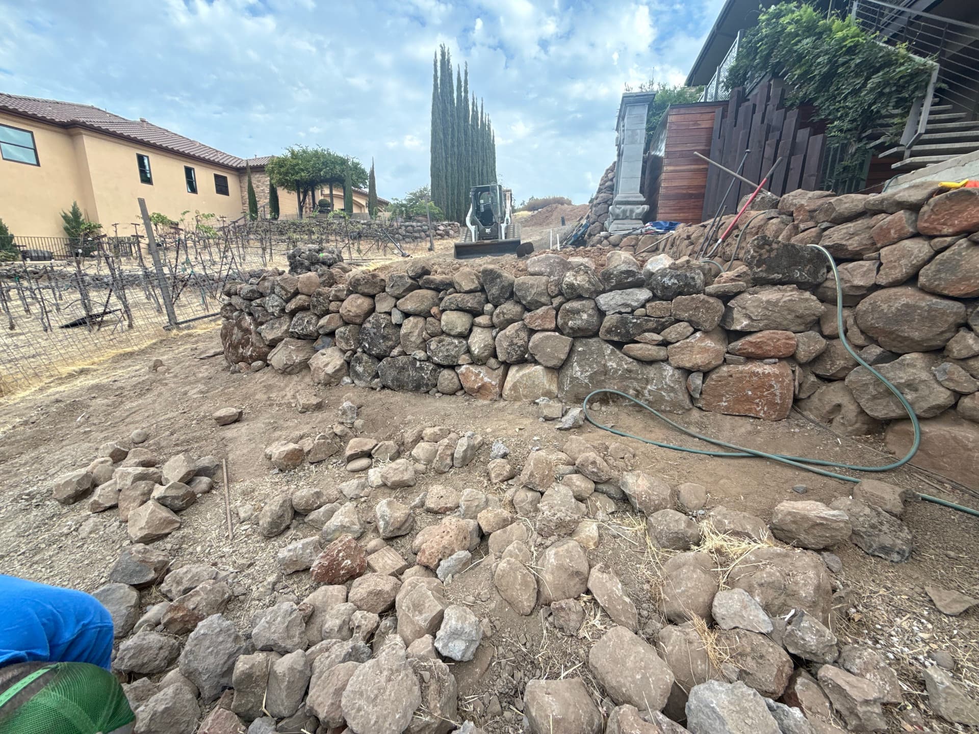 Gallery photos for Hand Stacked Retaining Walls in Chico: Image #6