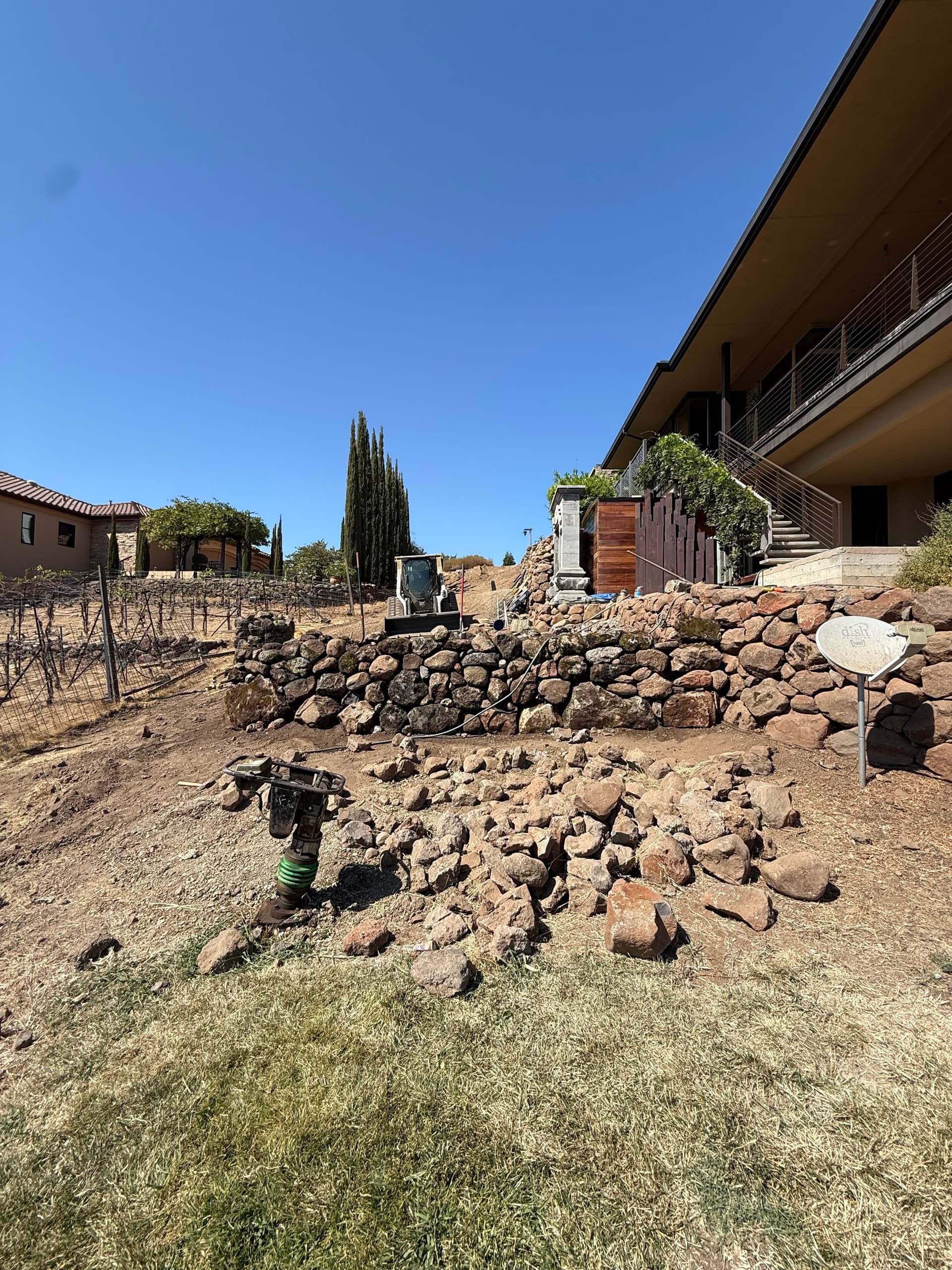 Gallery photos for Hand Stacked Retaining Walls in Chico: Image #8