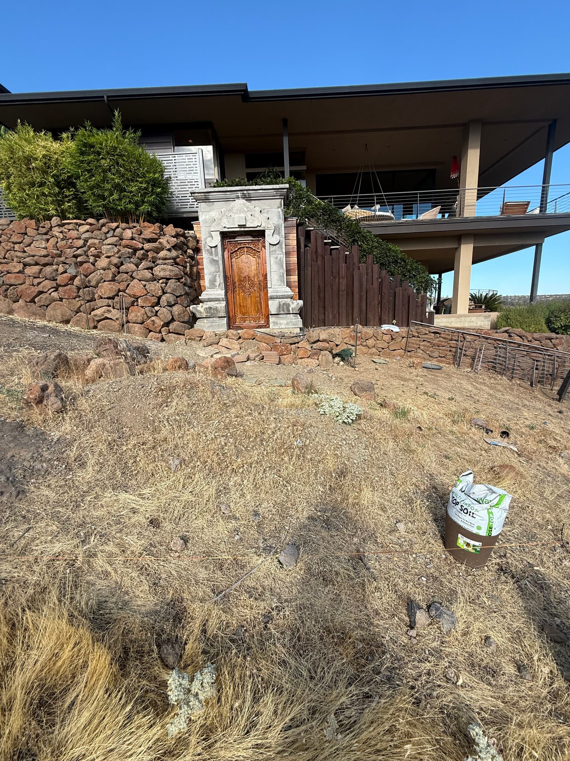 Gallery photos for Hand Stacked Retaining Walls in Chico: Image #10