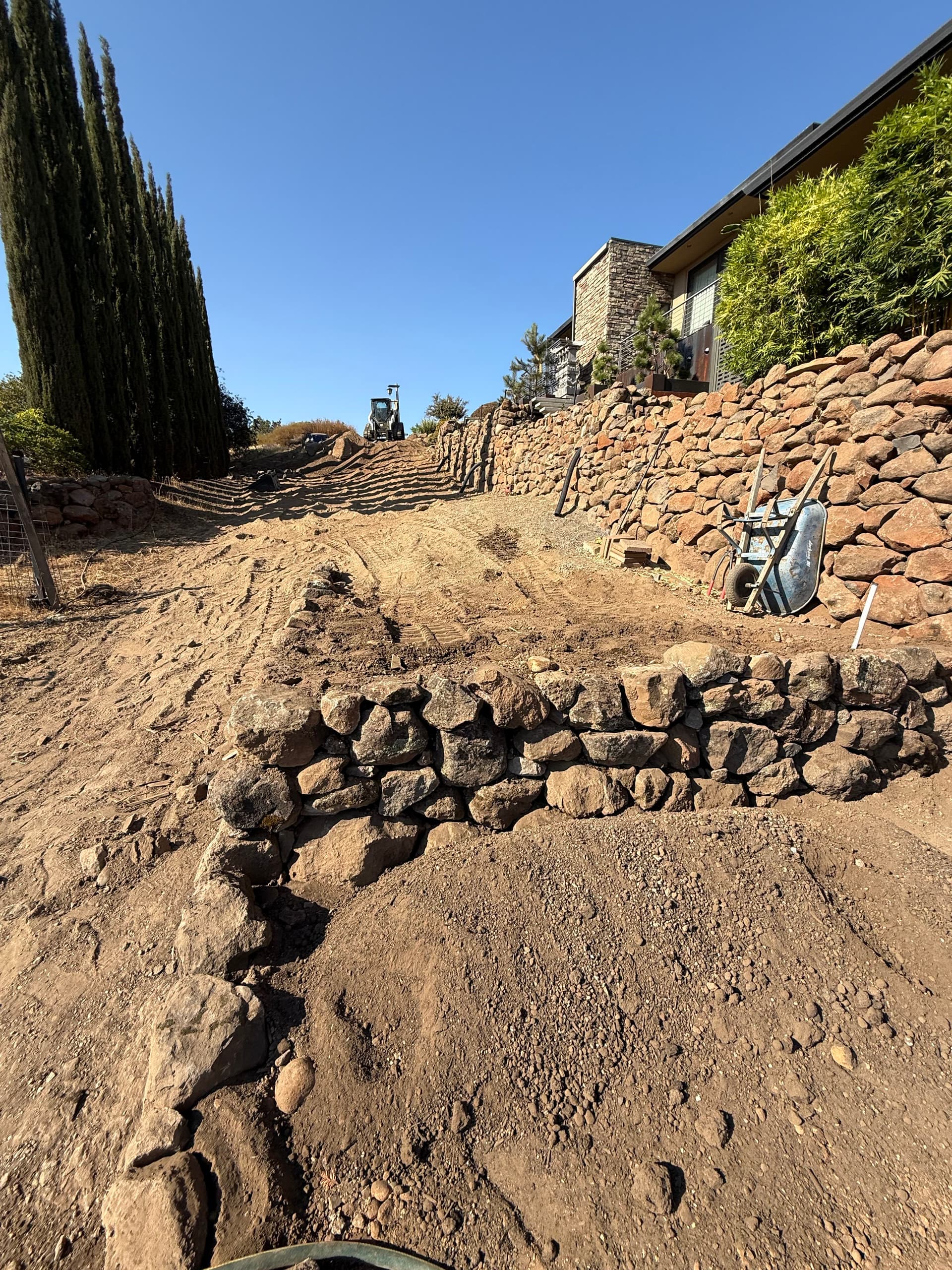 Gallery photos for Hand Stacked Retaining Walls in Chico: Image #9