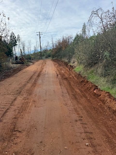 Dirt Road Grading and Drainage Solutions in Berry Creek