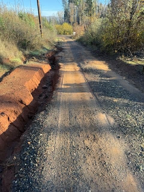Dirt Road Grading and Drainage Solutions in Berry Creek