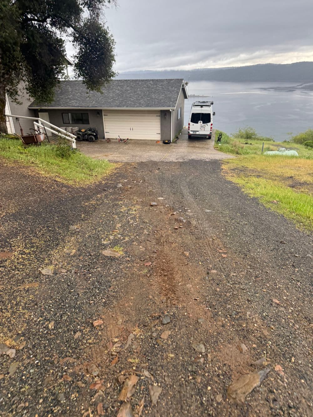 Gallery photos for Gravel Driveway Regrading and Base Rock Install in Oroville: Image #2