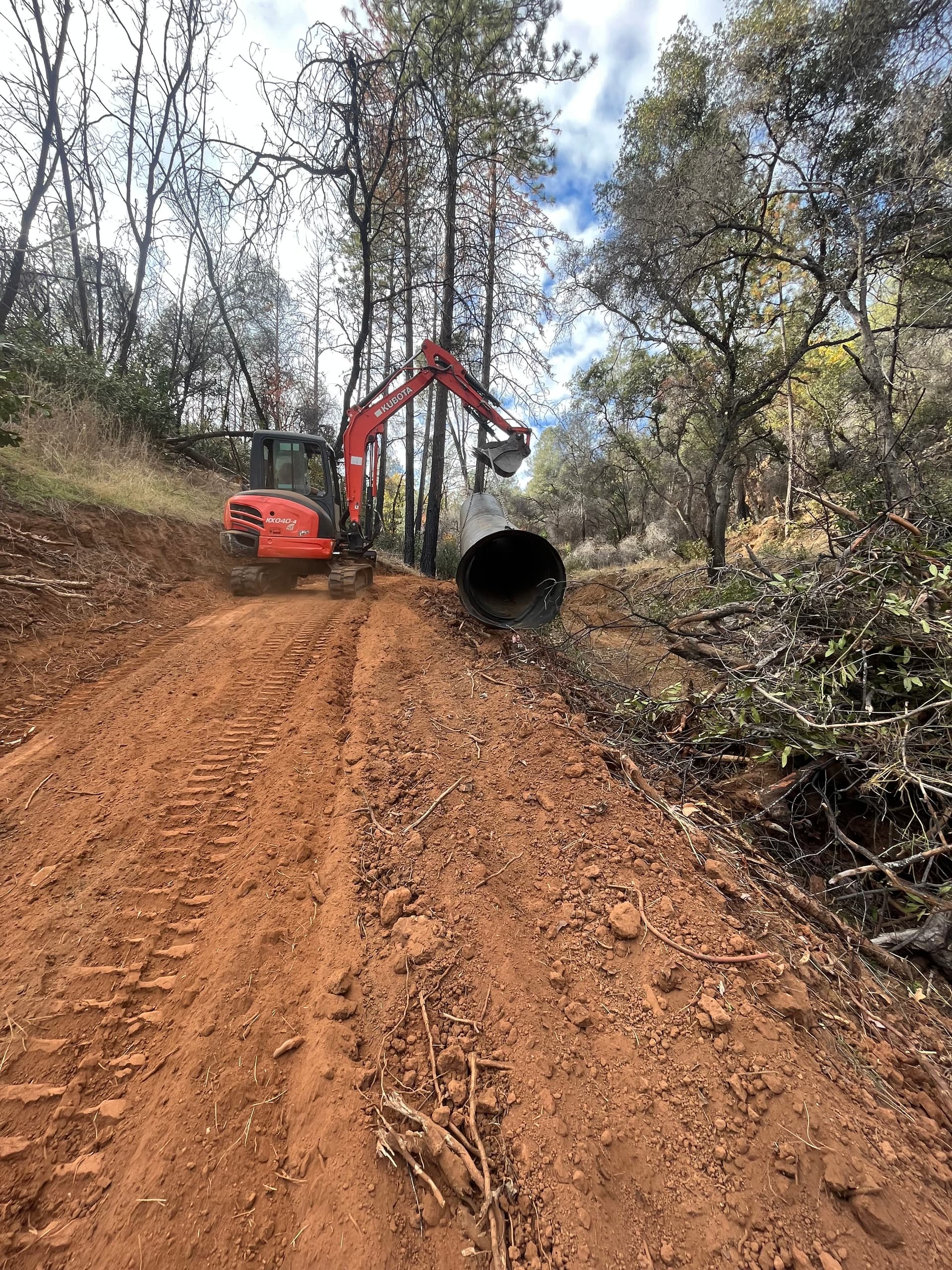 Gallery photos for Access Road Construction in Berry Creek: Image #3