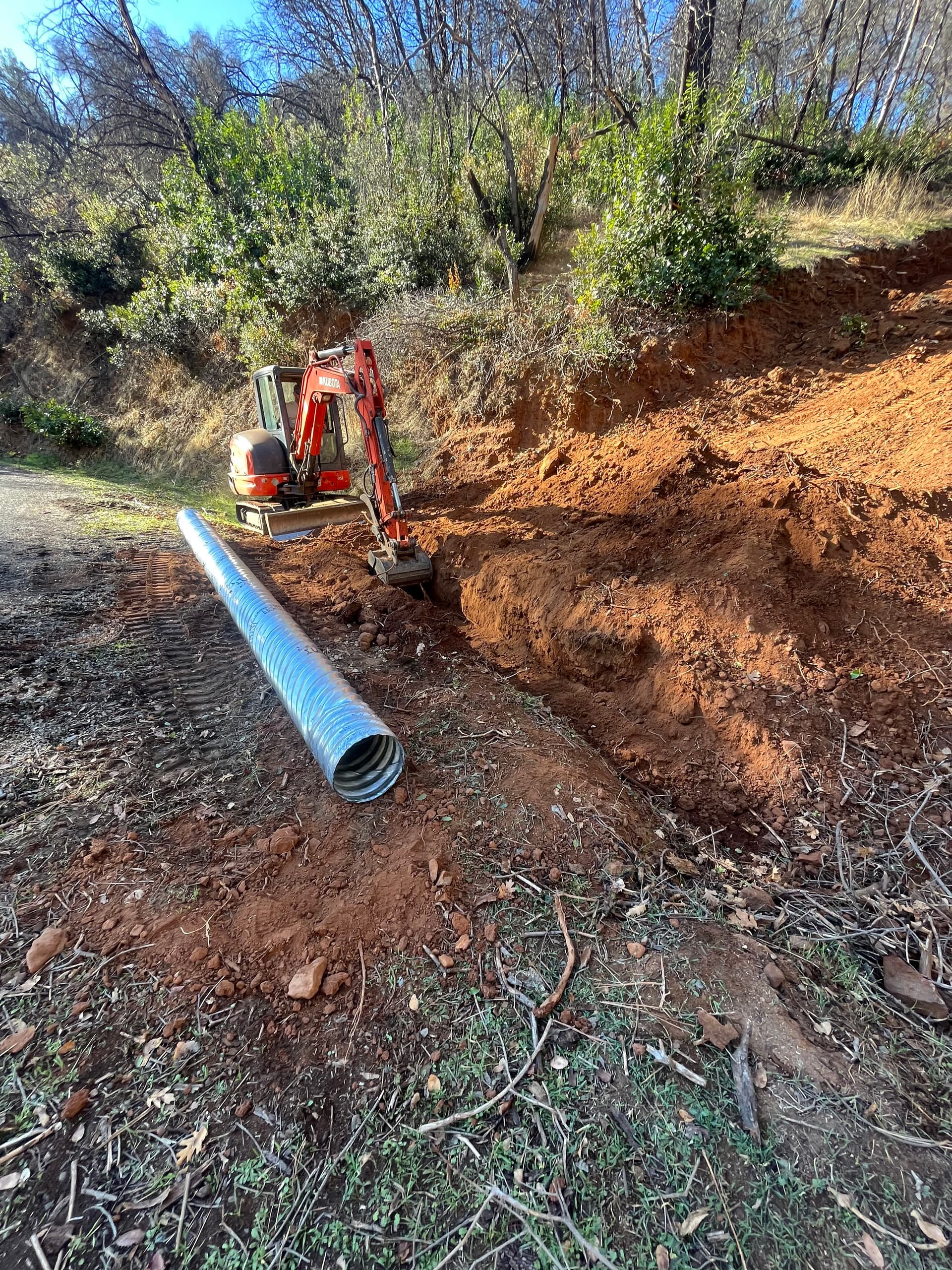 Gallery photos for Access Road Construction in Berry Creek: Image #2