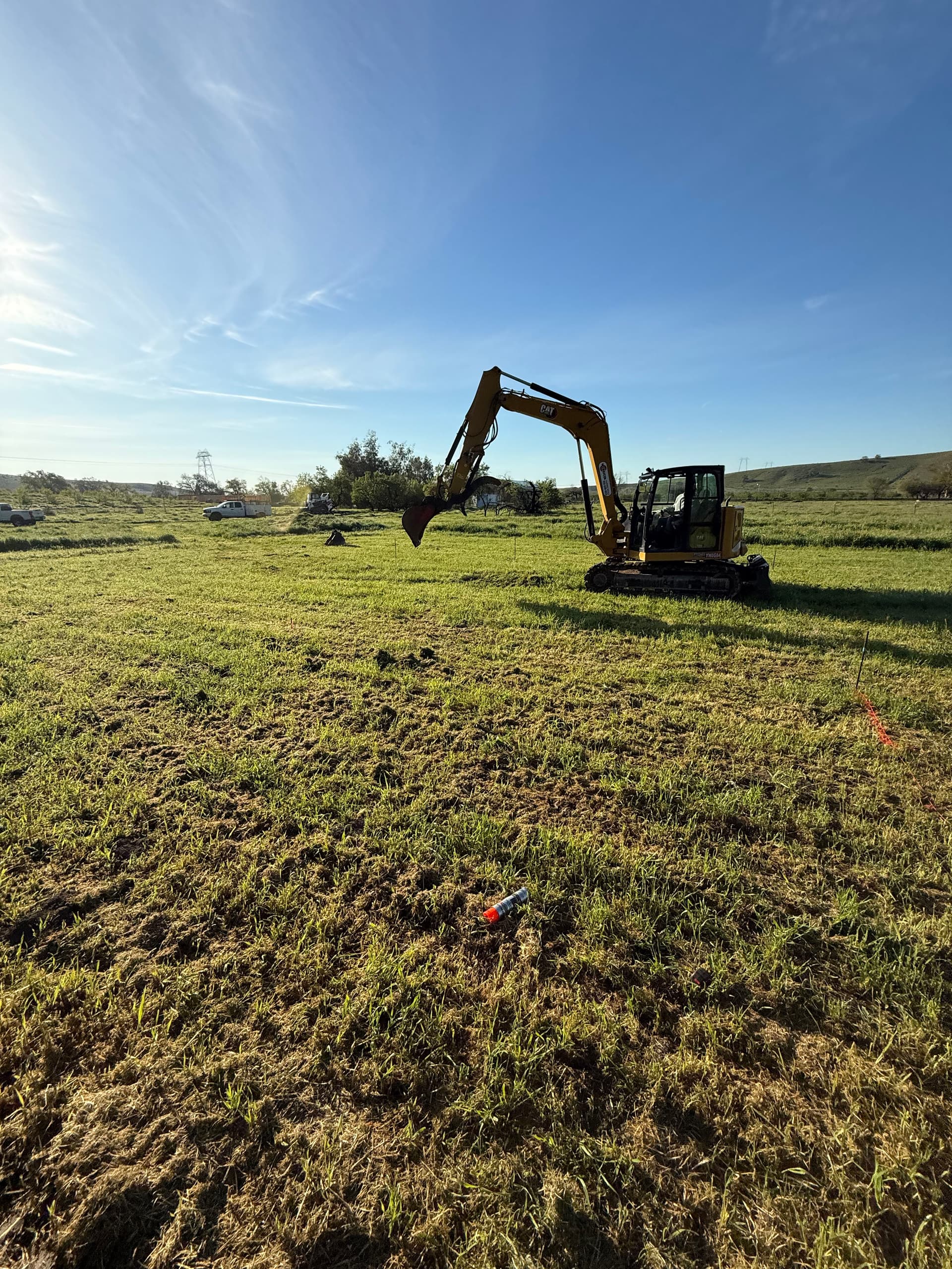 Basement Dig for a Custom Home in Sutter, CA image