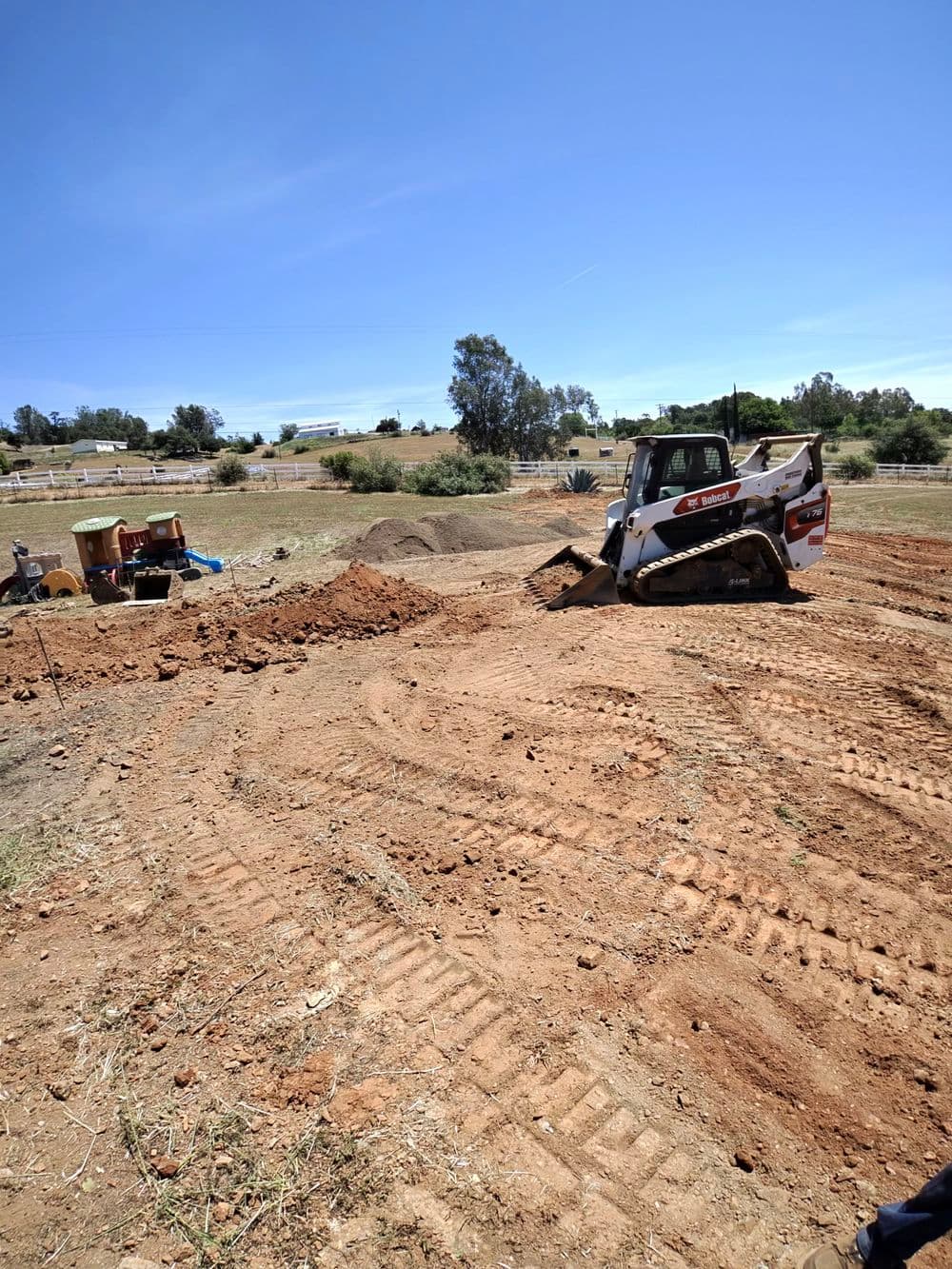 Gallery photos for Pool Excavation and Sand Base Work in Oroville: Image #5