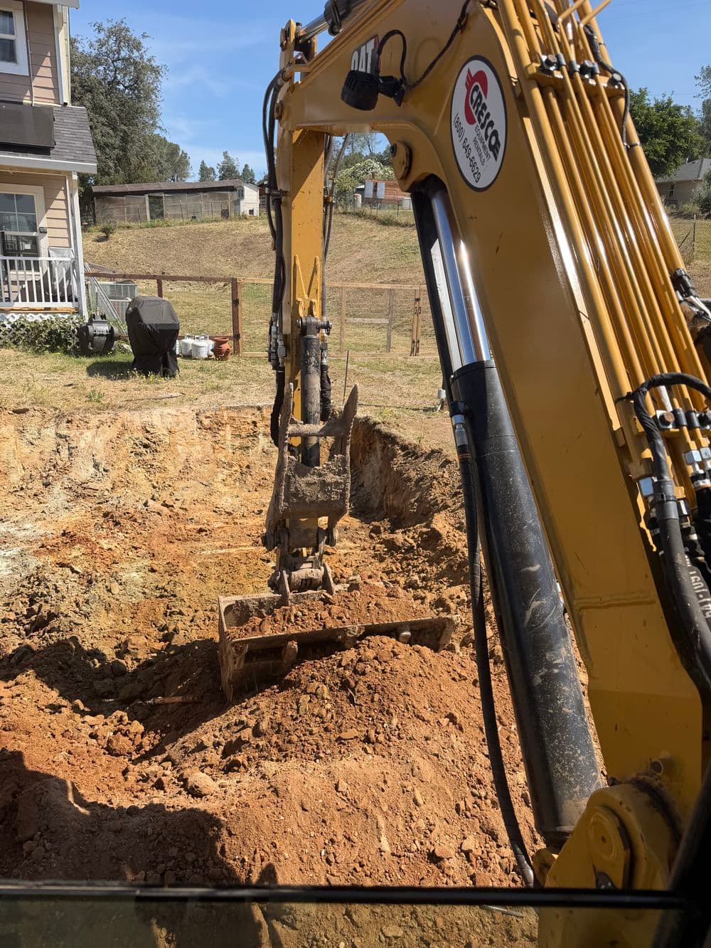 Gallery photos for Pool Excavation and Sand Base Work in Oroville: Image #7
